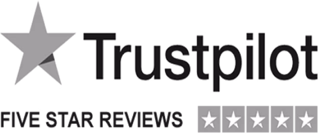 Trustpilot — five star reviews